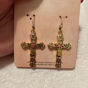 Cross Earrings